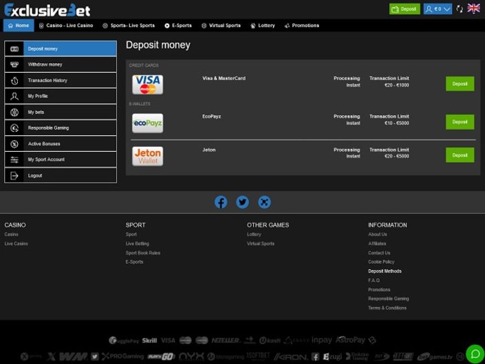 Spielbank Casino spartacus gladiator of rome Zahlungsmethoden 2025 unter allen umständen & geradlinig auszahlen